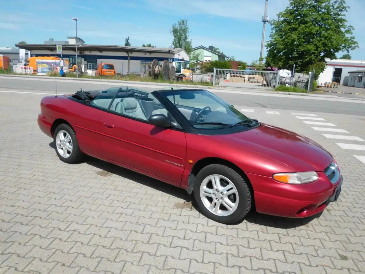 Gebraucht Chrysler Sebring Cabriolet 163 PS (119 kW) 1997 Rot Cabrio