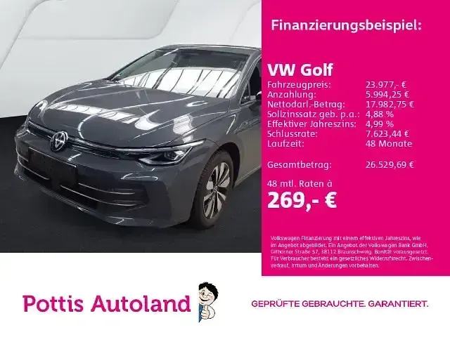 Gebraucht VW Golf VIII Goal 116 PS (85 kW) 2025 Limousine