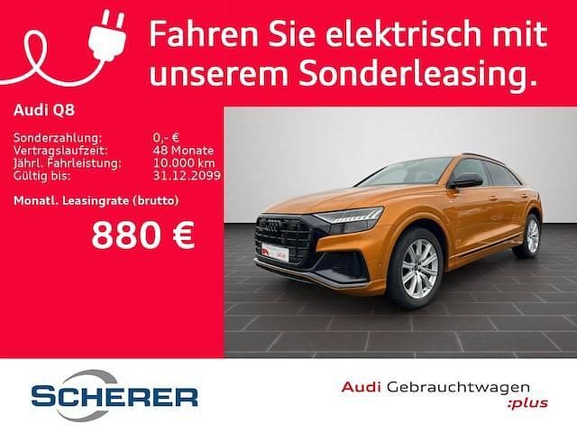 Gebraucht Audi Q8 S-Line 381 PS (280 kW) 2022 Orange SUV