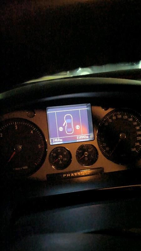 Usata VW Phaeton 225 CV (165 kW) 2007 Nero Berlina