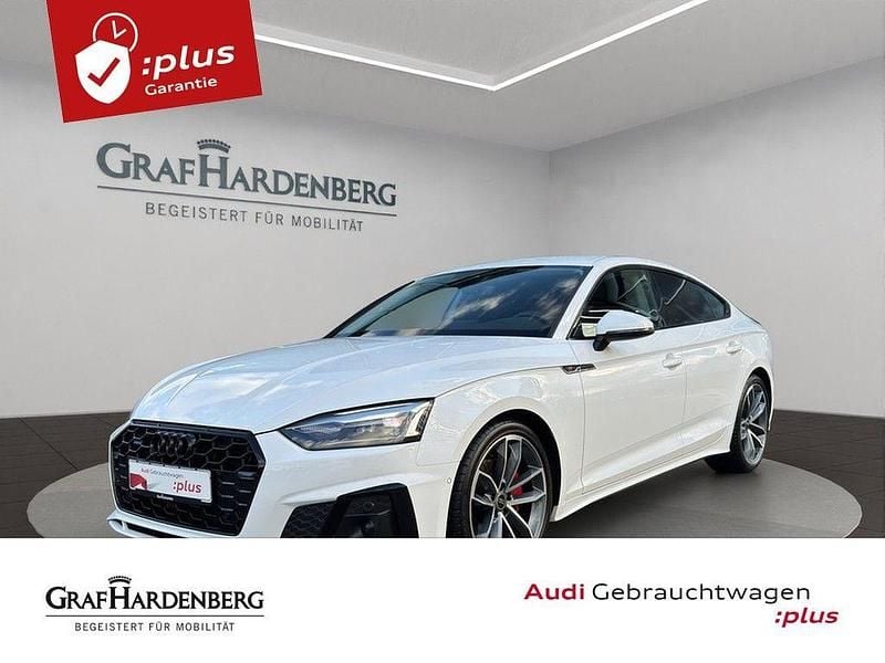 Grau Gebraucht 2024 Audi A5 Sportback S-Line Kleinwagen | 36.444 € (Superpreis) - Bild 1/4