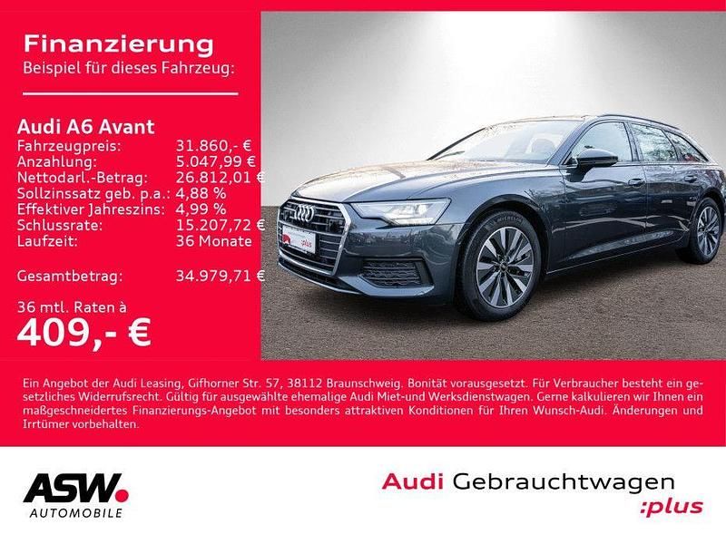 Gebraucht Audi A6 Ambiente 299 PS (219 kW) 2022 Manhattangrau metallic Kombi