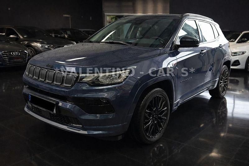 Blau Gebraucht 2022 Jeep Compass SUV | 27.499 € (Etwas zu teuer) - Bild 1/4