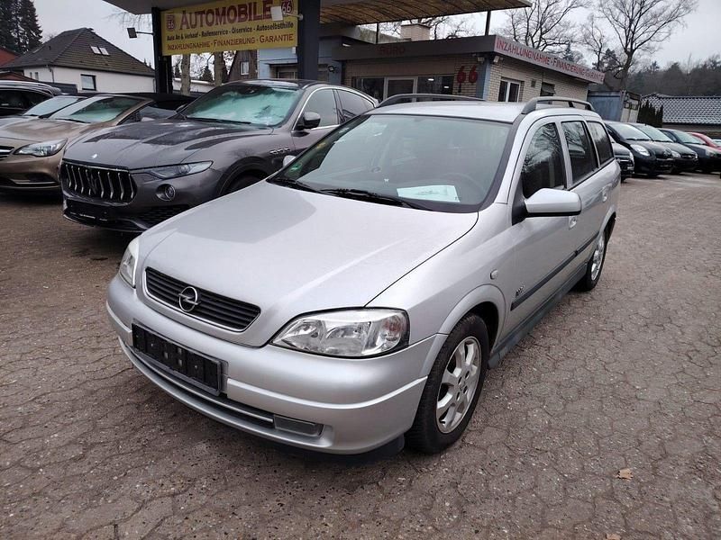 Silber Gebraucht 2002 Opel Astra Kombi | 1.990 € (Fairer Preis) - Bild 1/4