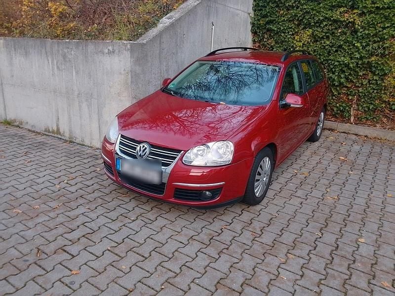 Rot Gebraucht 2008 VW Golf V Kombi | 1.599 € (Superpreis) - Bild 1/4