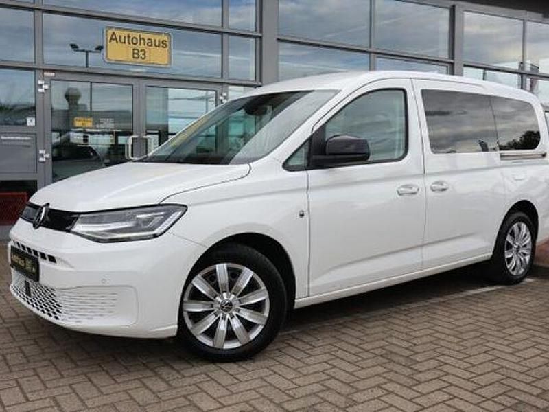 Gebraucht VW Caddy Maxi 122 PS (89 kW) 2022 Weiß Van / Kleinbus