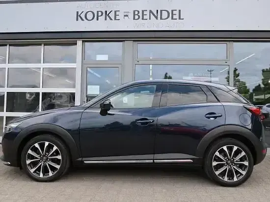 Gebraucht Mazda CX-3 Sports-Line 121 PS (88 kW) 2019 Blau SUV