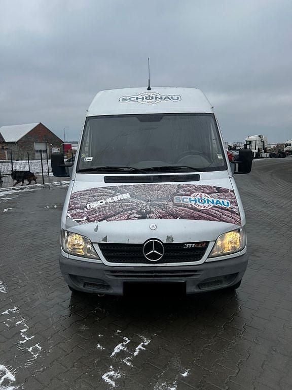 Weiß Gebraucht 2003 Mercedes Sprinter Van | 4.390 € (Superpreis) - Bild 1/4