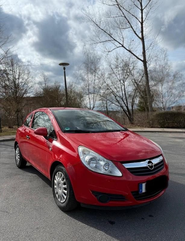 Gebraucht Opel Corsa 80 PS (58 kW) 2009 Rot Kleinwagen