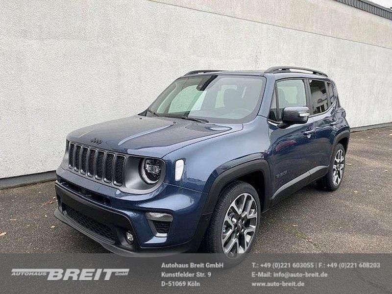 Blau Gebraucht 2022 Jeep Renegade SUV | 27.990 € (Fairer Preis) - Bild 1/4