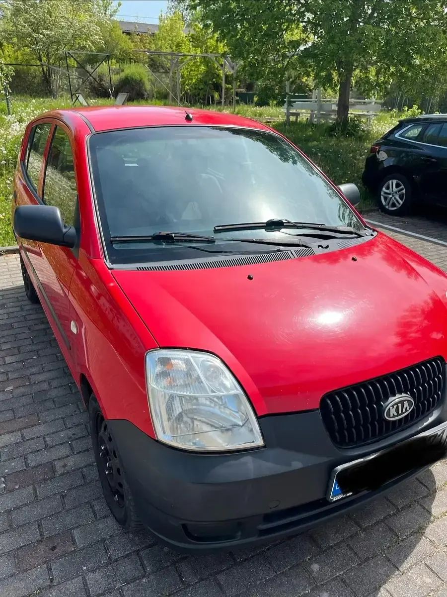 Gebraucht Kia Picanto 65 PS (47 kW) 2005 Rot Kleinwagen