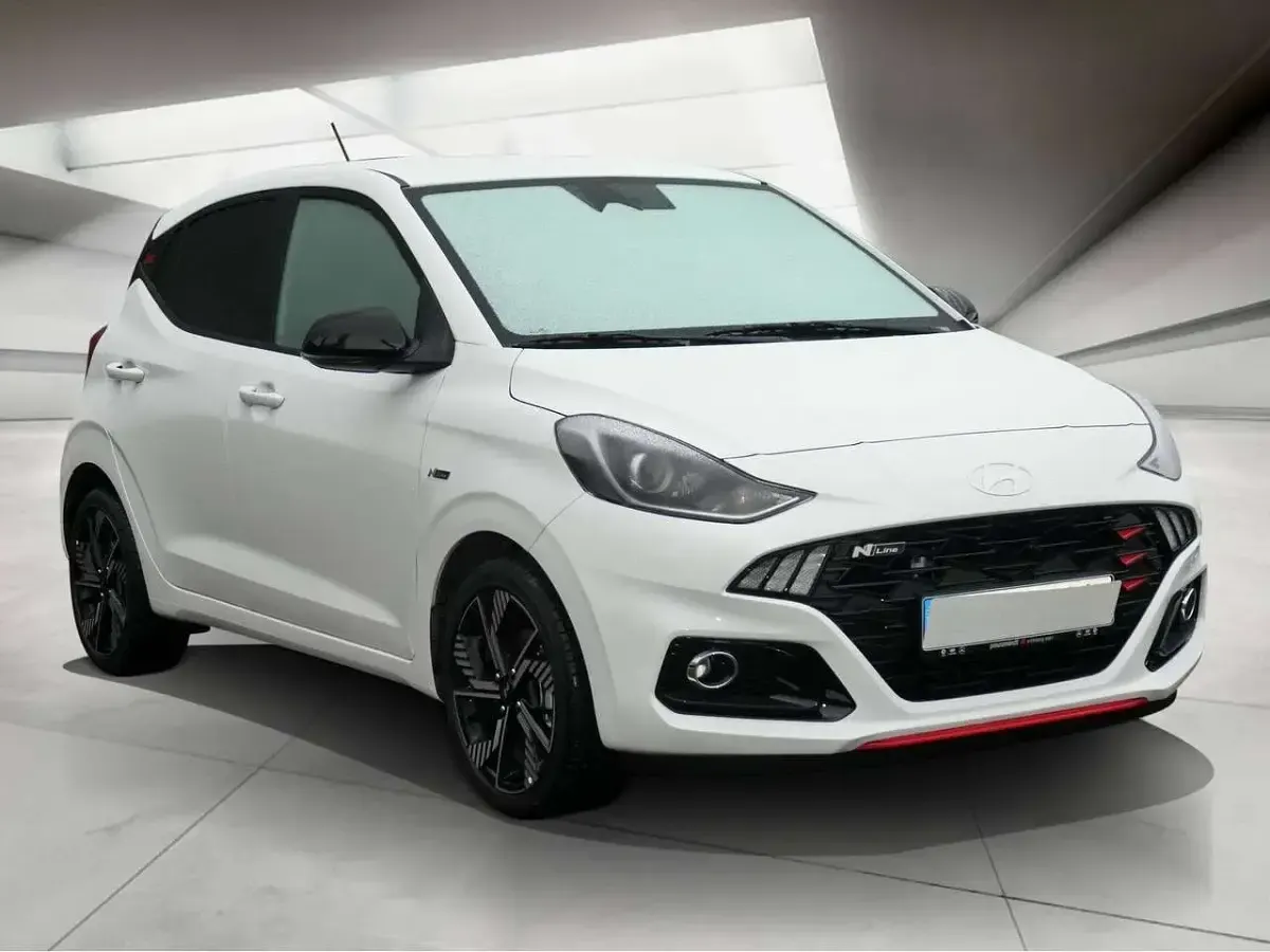 Gebraucht Hyundai i10 N Line 90 PS (66 kW) 2025 Atlas white / sol Kleinwagen