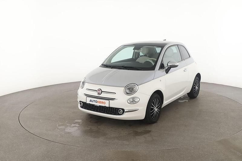 Weiß Gebraucht 2019 Fiat 500 Collezione Limousine | 11.050 € (Fairer Preis) - Bild 1/3