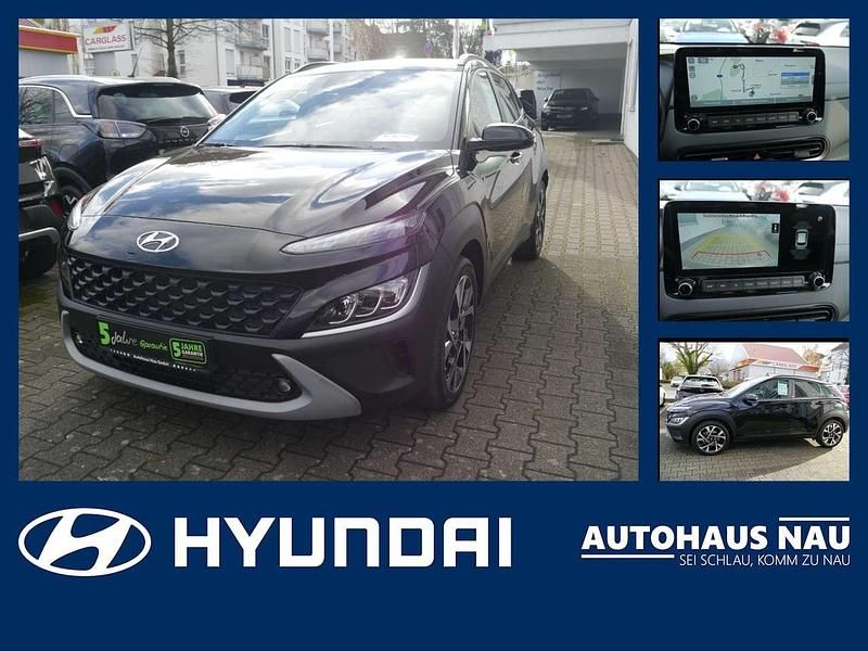 Phantom black / mic Gebraucht 2021 Hyundai Kona Intro Edition SUV | 15.990 € (Guter Preis) - Bild 1/4