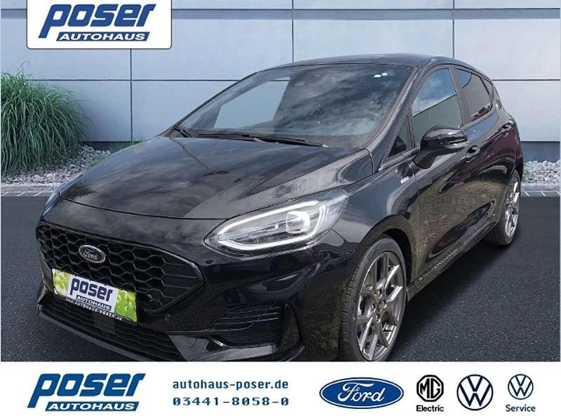 Schwarz Gebraucht 2023 Ford Fiesta ST-Line Kleinwagen | 28.200 € - Bild 1/4