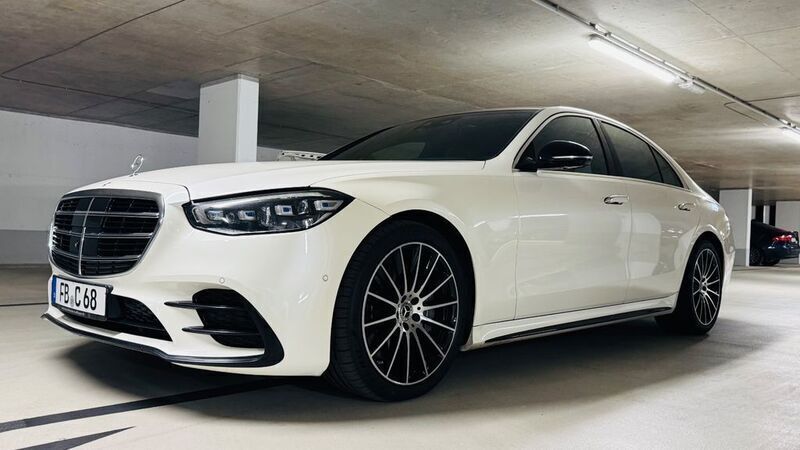 Weiß Gebraucht 2021 Mercedes S400 AMG Limousine | 74.999 € (Superpreis) - Bild 1/4