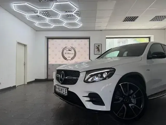 Gebraucht Mercedes GLC43 AMG AMG 367 PS (269 kW) 2017 Weiß Coupé