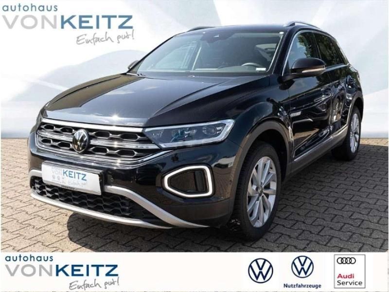 Schwarz Gebraucht 2024 VW T-Roc Style SUV | 29.650 € (Fairer Preis) - Bild 1/4