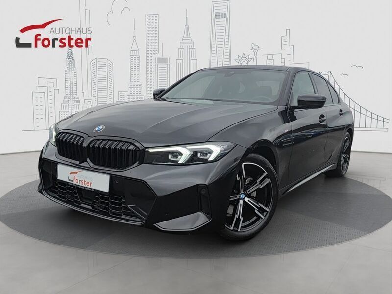 Black sapphire metallic Gebraucht 2023 BMW 320 M Sport Limousine | 39.980 € (Fairer Preis) - Bild 1/4