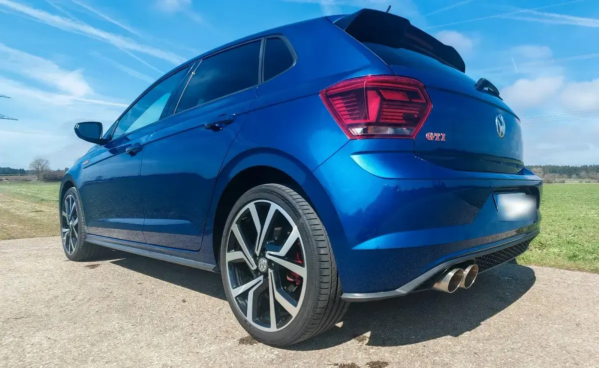Gebraucht VW Polo Beats 200 PS (147 kW) 2019 Blau Kleinwagen