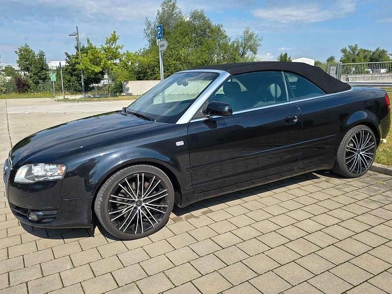 Schwarz Gebraucht 2008 Audi A4 Cabriolet Sport Cabrio | 4.999 € (Superpreis) - Bild 1/4