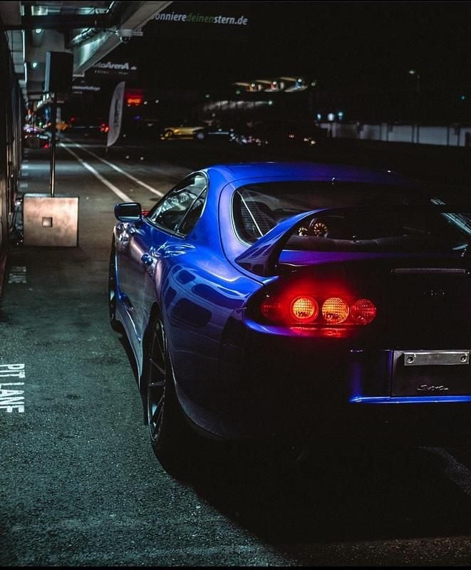 Blau Gebraucht 1993 Toyota Supra Coupé | 49.999 € - Bild 1/4