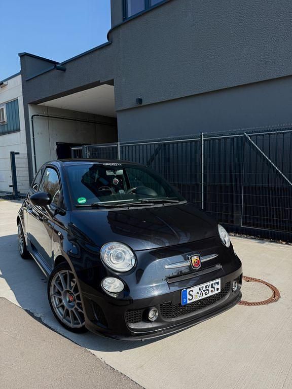 Gebraucht Abarth 500 135 PS (99 kW) 2010 Schwarz Kleinwagen