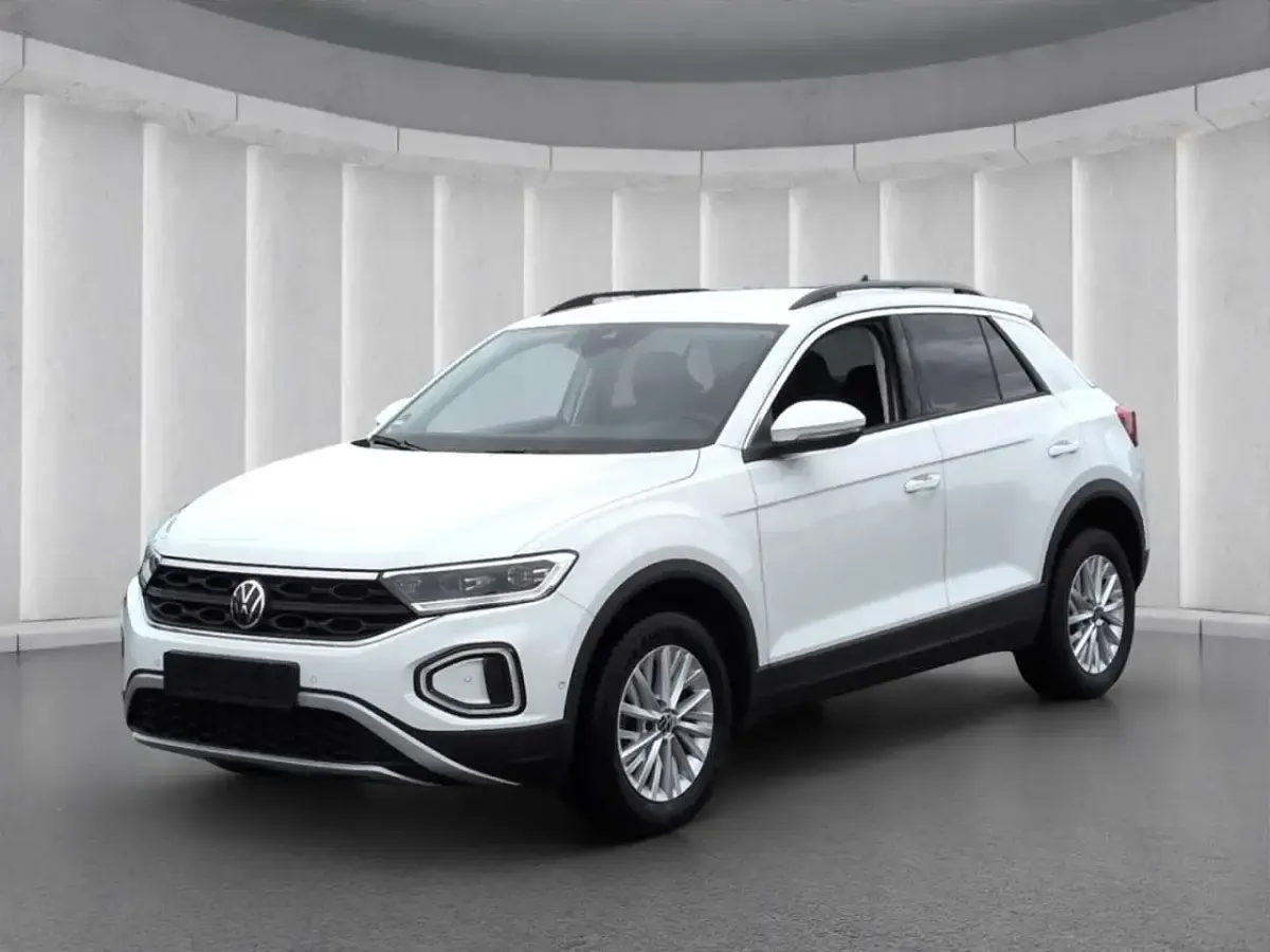 Gebraucht VW T-Roc Life 116 PS (85 kW) 2024 Weiss SUV