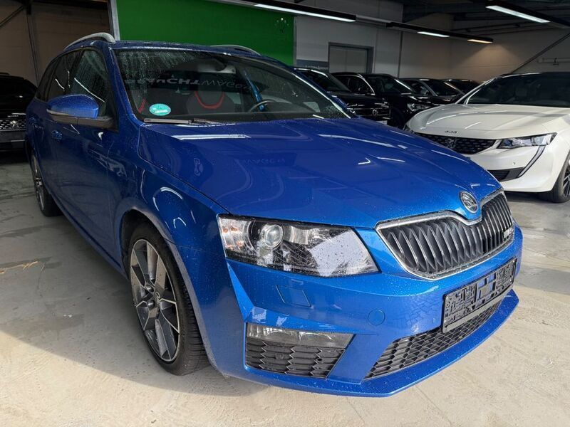 Blau Gebraucht 2016 Skoda Octavia RS Kombi | 14.500 € (Fairer Preis) - Bild 1/4