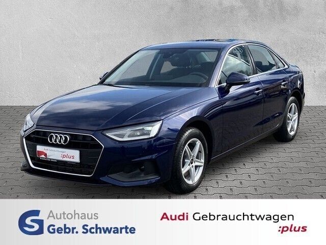 Blau Gebraucht 2024 Audi A4 Ambiente Limousine | 31.970 € (Superpreis) - Bild 1/4