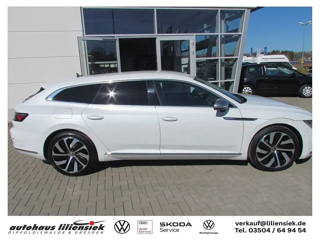 Gebraucht VW Arteon 200 PS (147 kW) 2023 Weiß Limousine