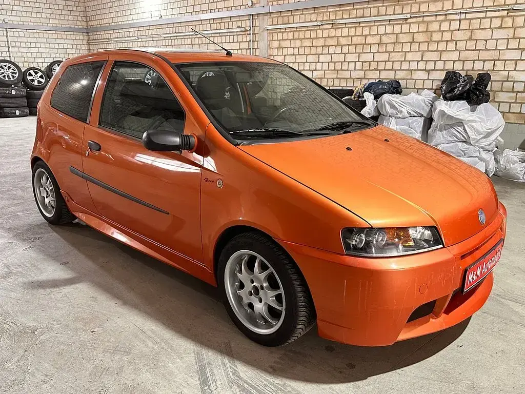 Gebraucht Fiat Punto Abarth 60 PS (44 kW) 2001 Orange Kleinwagen