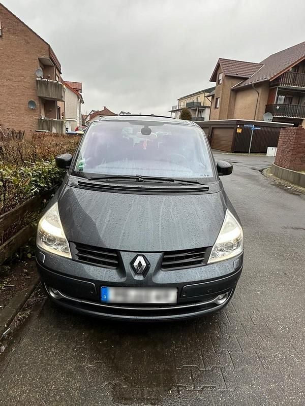 Gebraucht Renault Espace 173 PS (127 kW) 2011 Schwarz Van / Kleinbus