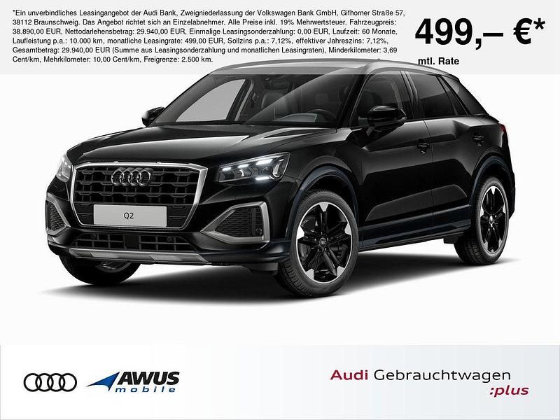 Gebraucht Audi Q2 Advanced Plus 150 PS (110 kW) 2025 Mythosschwarz metallic SUV