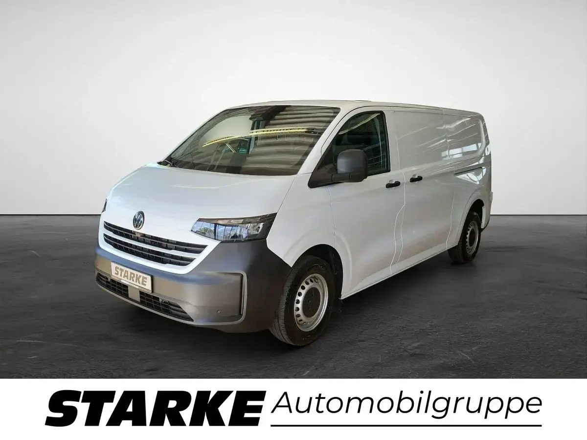 Neu VW T7 150 PS (110 kW) 2026 Weiß (clear white) Van