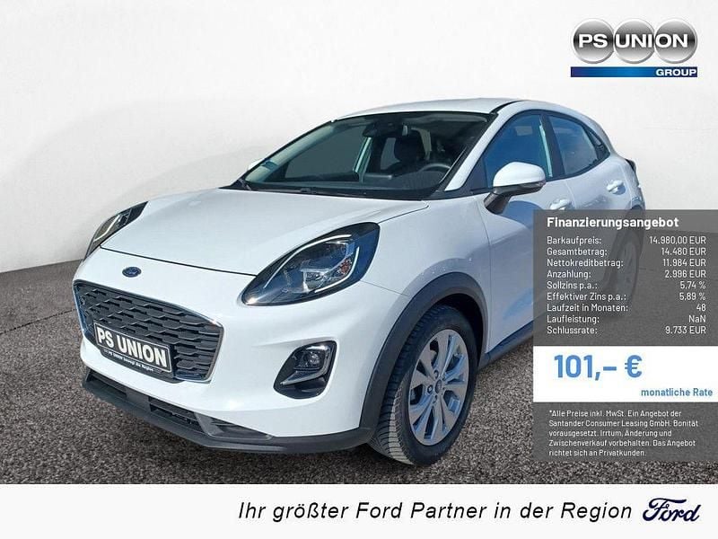 Weiß Gebraucht 2020 Ford Puma Cool & Connect Coupé | 14.980 € (Fairer Preis) - Bild 1/4