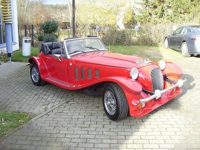 Gebraucht Panther Kallista 95 PS (69 kW) 1982 Rot Cabrio