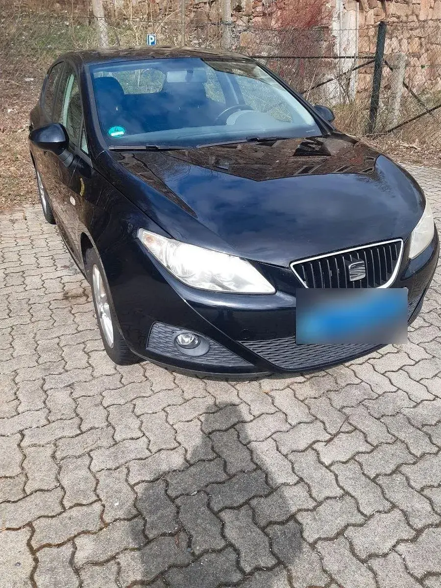 Gebraucht Seat Ibiza Reference 86 PS (63 kW) 2012 Schwarz Kleinwagen