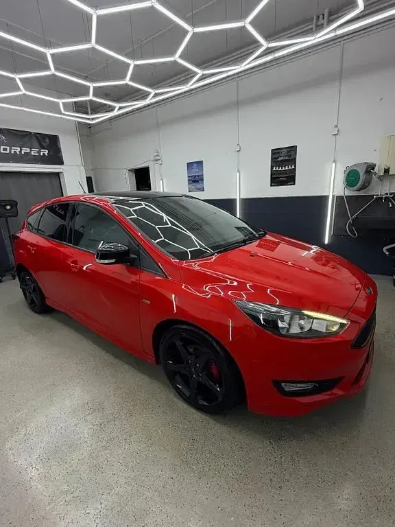 Usata Ford Focus ST-Line 125 CV (91 kW) 2017 Rosso Berlina
