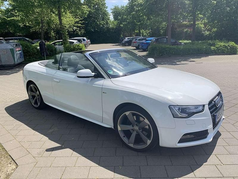 Weiß Gebraucht 2016 Audi A5 Cabriolet S-Line Cabrio | 16.900 € (Fairer Preis) - Bild 1/4