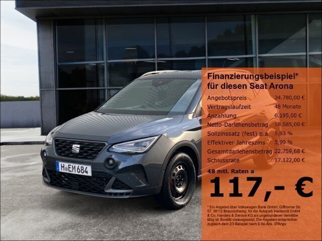 Grau Gebraucht 2024 Seat Arona FR SUV | 24.780 € (Etwas zu teuer) - Bild 1/4