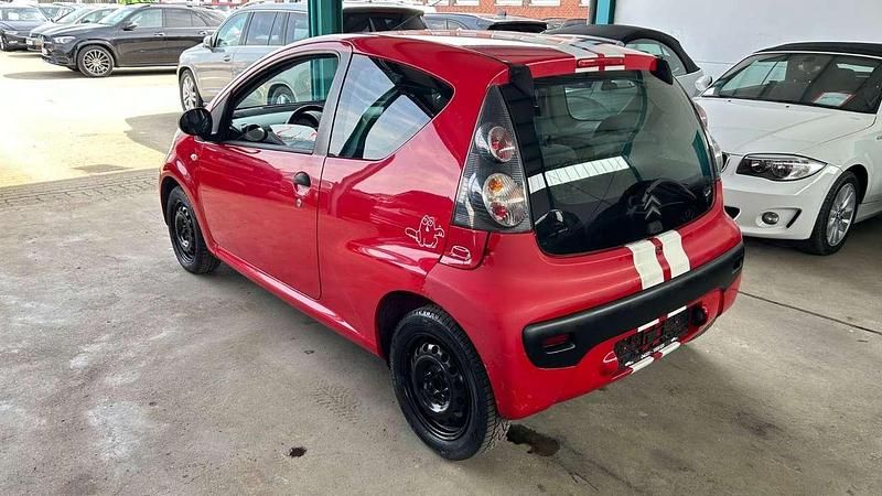 Brugt Citroën C1 Advance 68 HK (50 kW) 2008 Rød Hatchback