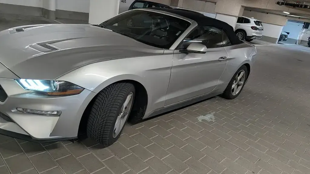 Gebraucht Ford Mustang 314 PS (230 kW) 2018 Silber Cabrio