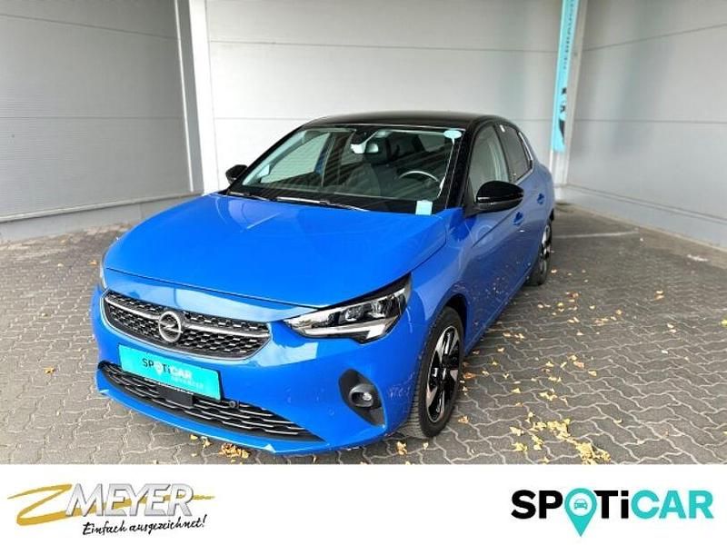 Blau Gebraucht 2021 Opel Corsa-e Elegance Kleinwagen | 16.990 € (Etwas zu teuer) - Bild 1/4