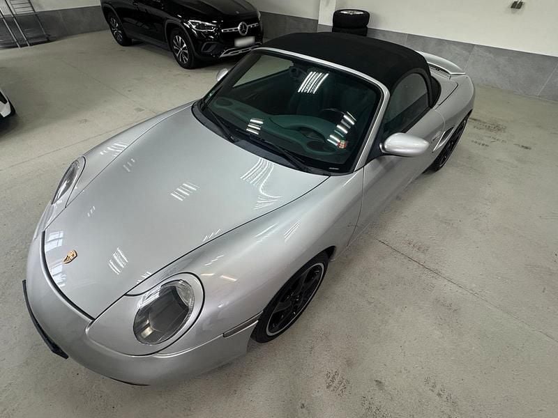 Gebraucht Porsche Boxster 220 PS (161 kW) 2001 Silber Cabrio