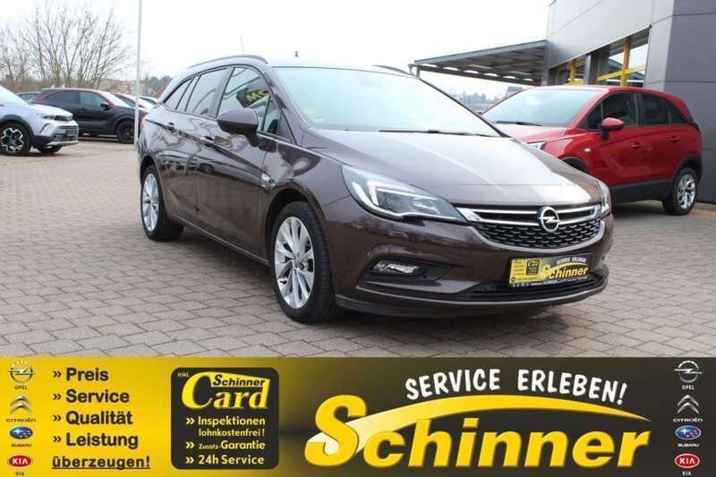 Gebraucht Opel Astra Active 125 PS (91 kW) 2019 Coconut met mica Kombi