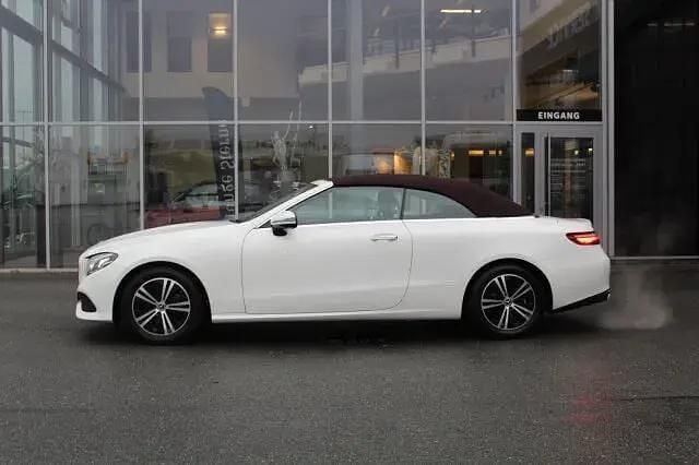 Gebraucht Mercedes E200 Avantgarde 184 PS (135 kW) 2019 Weiß Cabrio