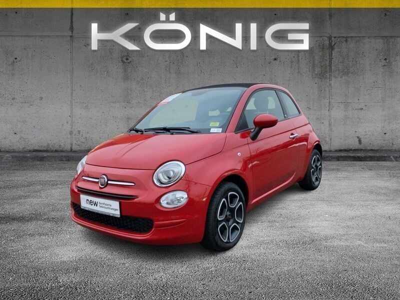 Rot Gebraucht 2023 Fiat 500C Club Cabrio | 13.997 € (Guter Preis) - Bild 1/4