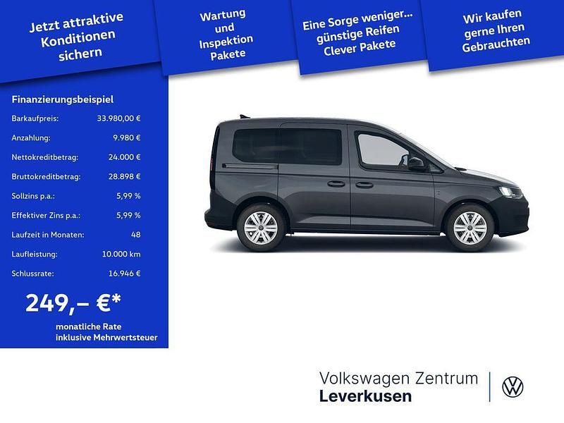 Ny VW Caddy 116 HK (85 kW) 2026 Grå MPV