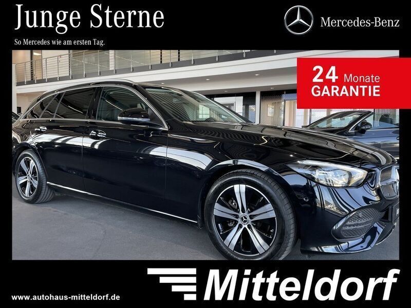 Lack obsidianschwarz Gebraucht 2023 Mercedes C180 Advanced Plus Kombi | 32.880 € (Fairer Preis) - Bild 1/4